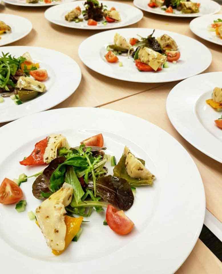 Logie Wedding Hudsons Catering Salads
